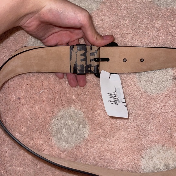 COPY - Alexander McQueen all-over logo-print belt - Picture 7 of 7